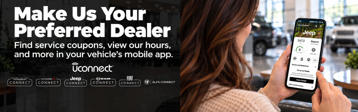 uconnect® make us your preferred dealer | Madison Chrysler Inc in Madison CT