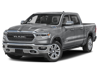 silver 2024 ram 1500 front left side angle view