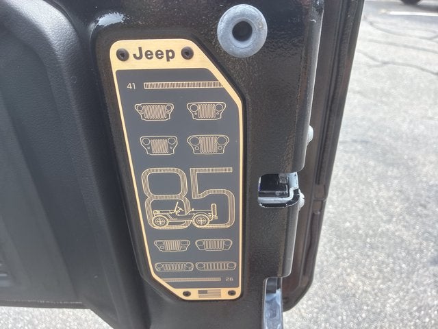 2026 Jeep Wrangler 85th Anniversary