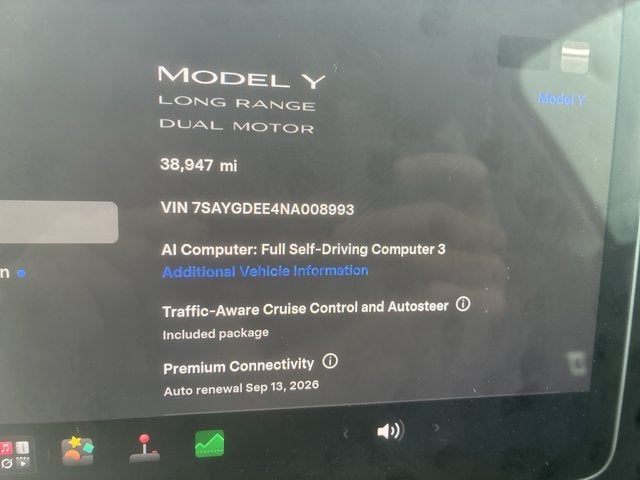 2022 Tesla Model Y Long Range