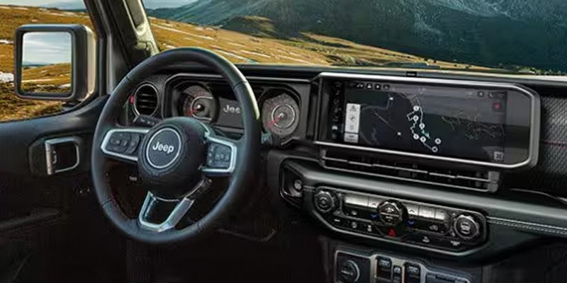 2025 jeep wrangler dashboard