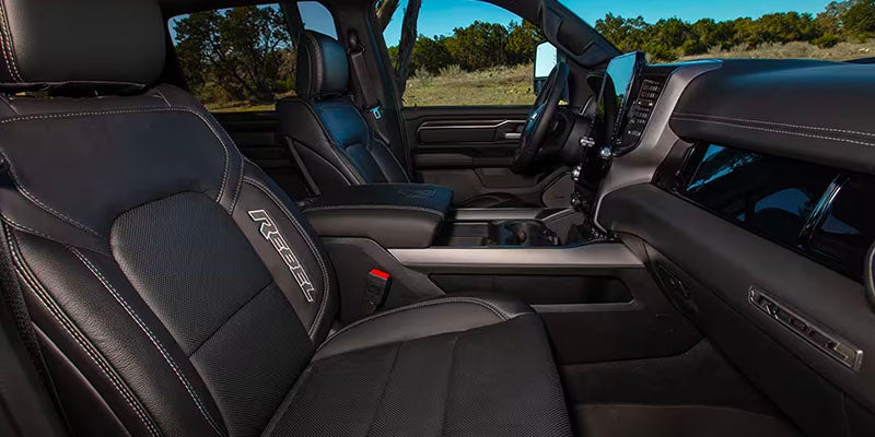 interior space 2025 RAM 1500